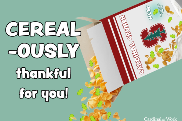 Cereal-ously thankful for you card