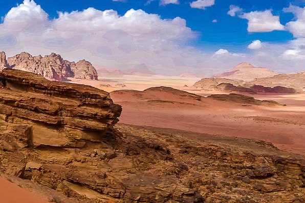 Jordanian desert