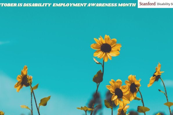 National Disability Employment Awareness Month  - Zoom background