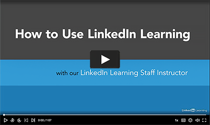 Screenshot of How to Use LinkedIn Learning course